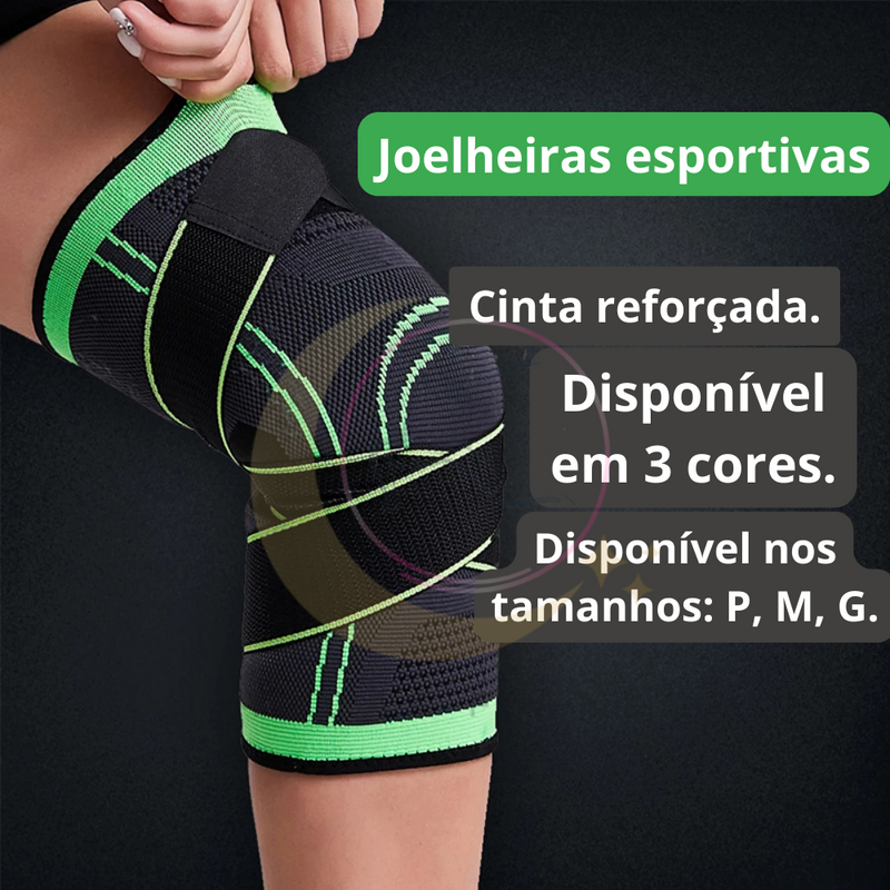 Joelheira de Compressão Smart Knee Pad