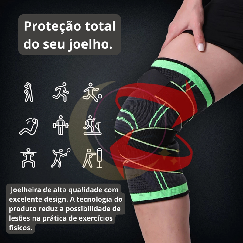 Joelheira de Compressão Smart Knee Pad